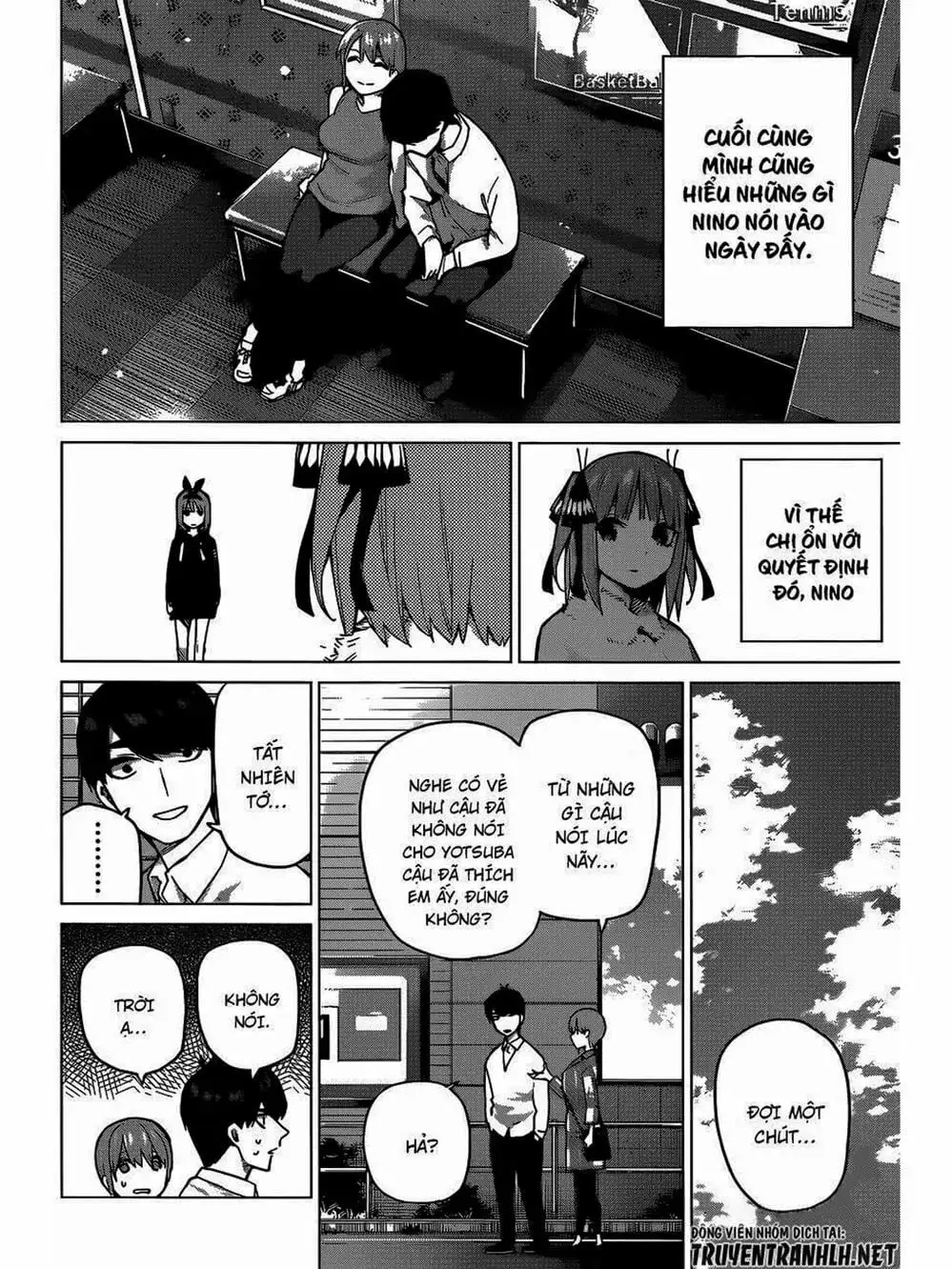 Truyện Tranh Nhà Có 5 Nàng Dâu - Gotoubun No Hanayome trang 6