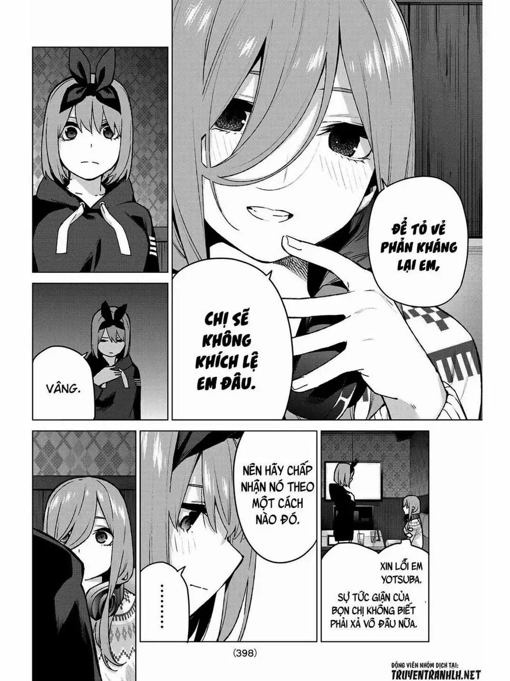 Truyện Tranh Nhà Có 5 Nàng Dâu - Gotoubun No Hanayome trang 6