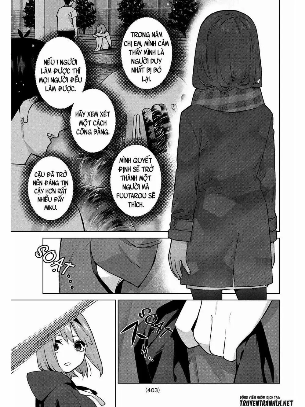 Truyện Tranh Nhà Có 5 Nàng Dâu - Gotoubun No Hanayome trang 6