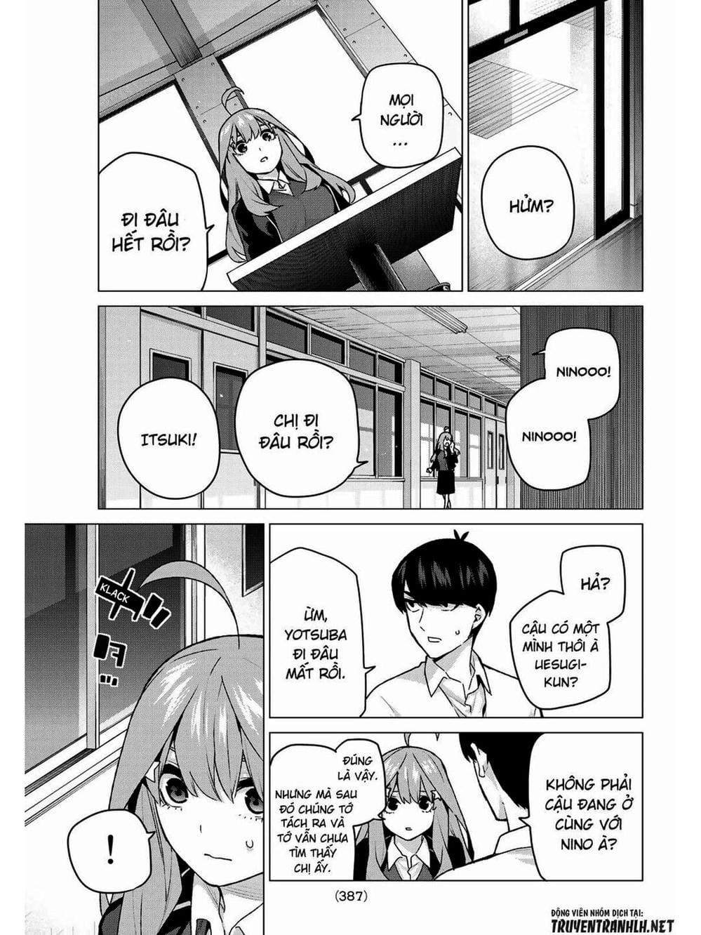 Truyện Tranh Nhà Có 5 Nàng Dâu - Gotoubun No Hanayome trang 6