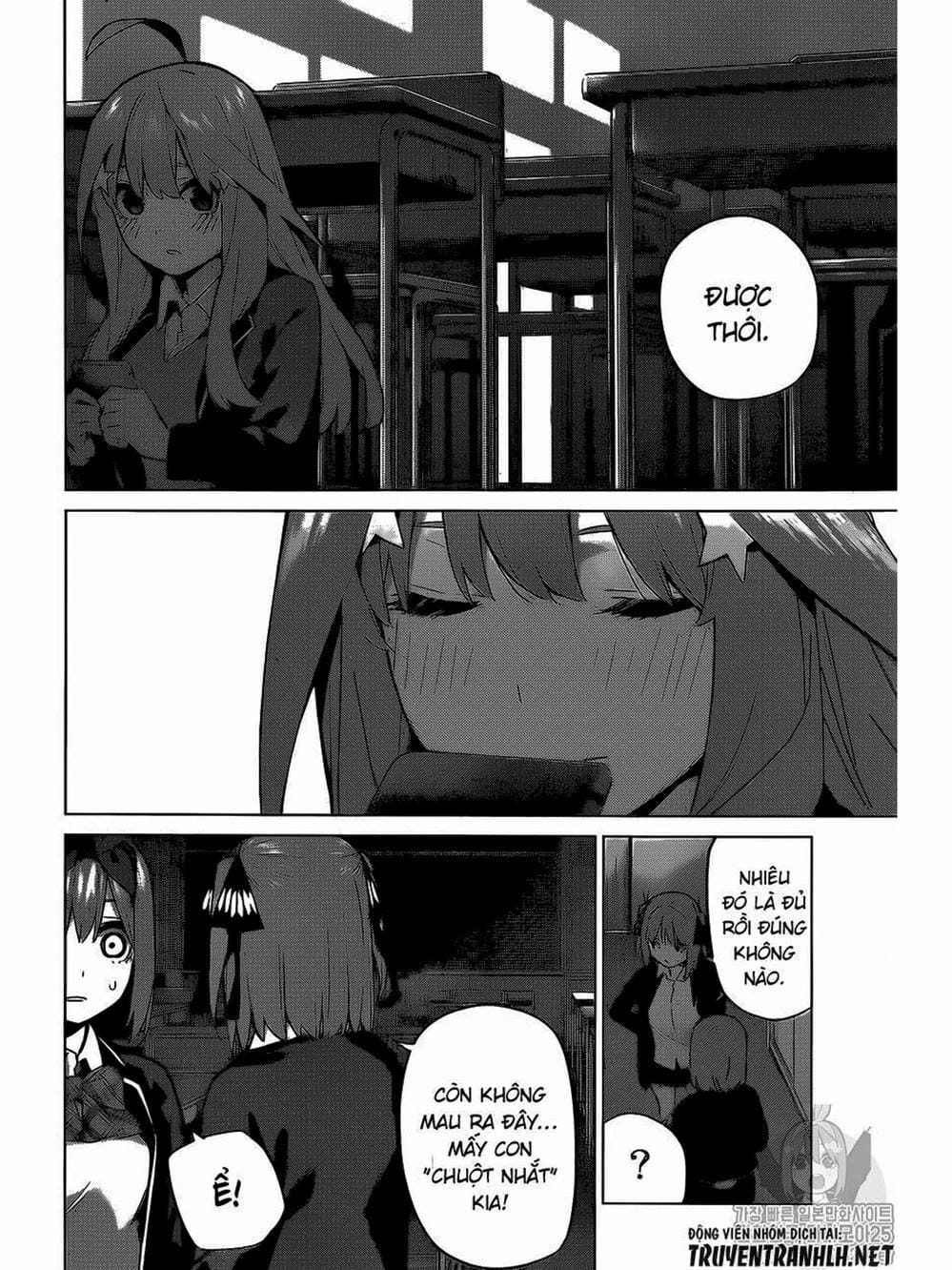 Truyện Tranh Nhà Có 5 Nàng Dâu - Gotoubun No Hanayome trang 6