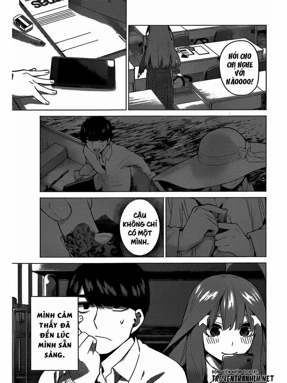 Truyện Tranh Nhà Có 5 Nàng Dâu - Gotoubun No Hanayome trang 6