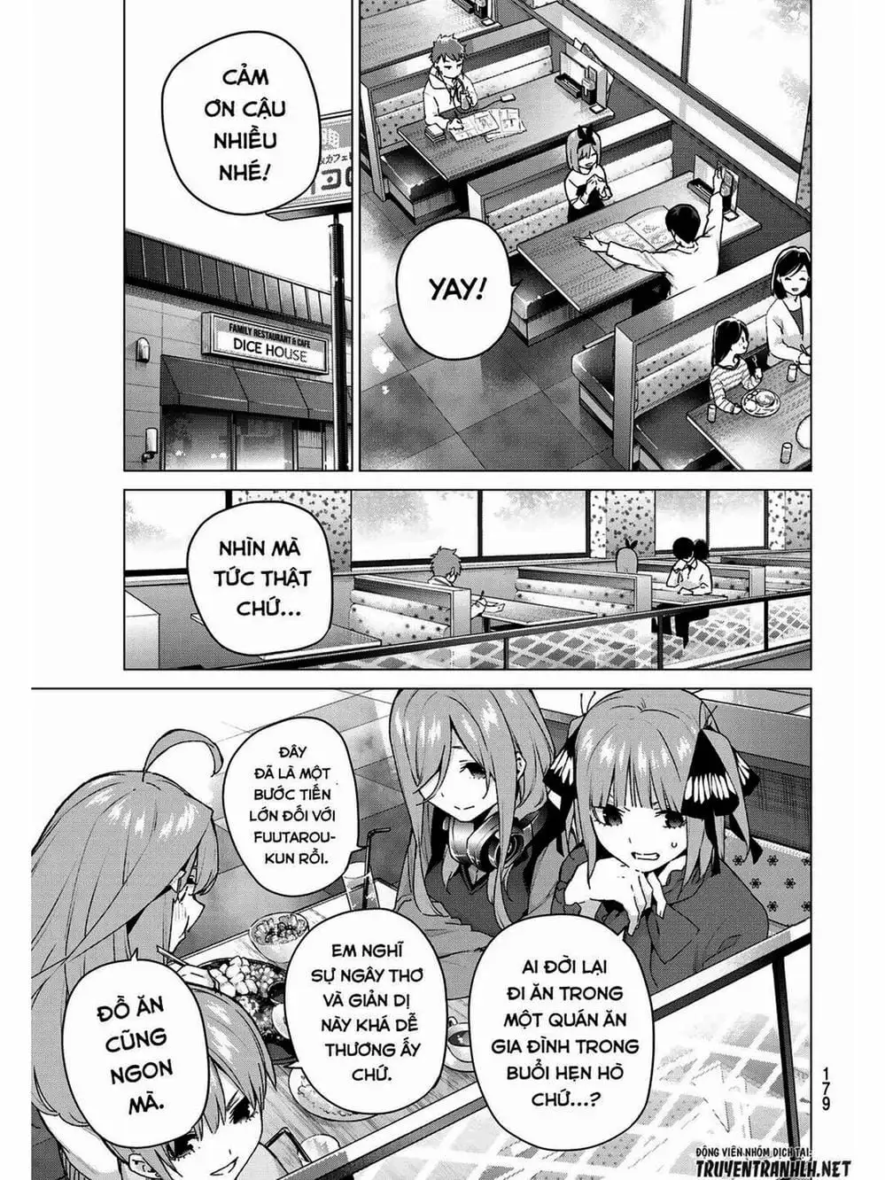 Truyện Tranh Nhà Có 5 Nàng Dâu - Gotoubun No Hanayome trang 6