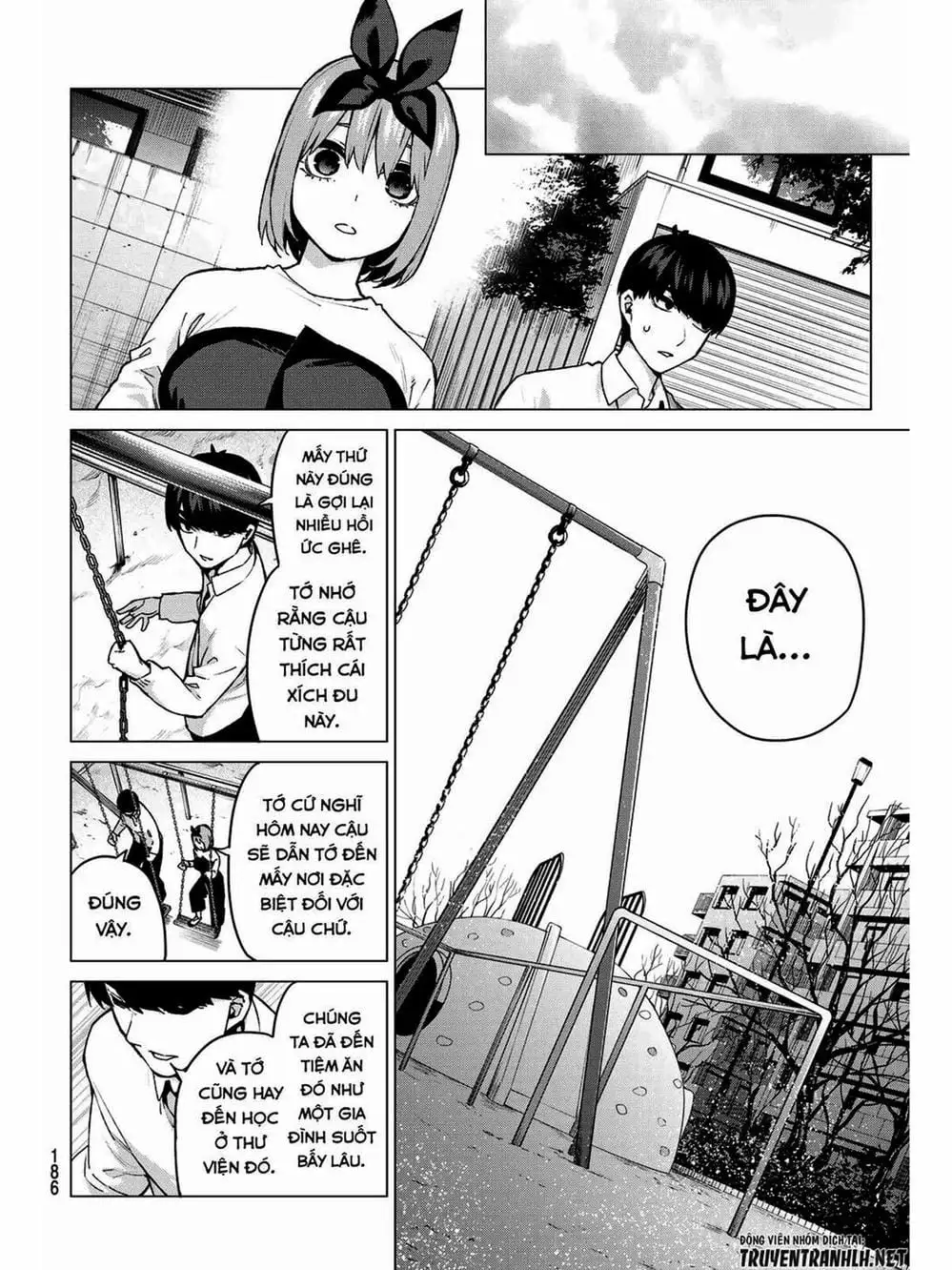 Truyện Tranh Nhà Có 5 Nàng Dâu - Gotoubun No Hanayome trang 6