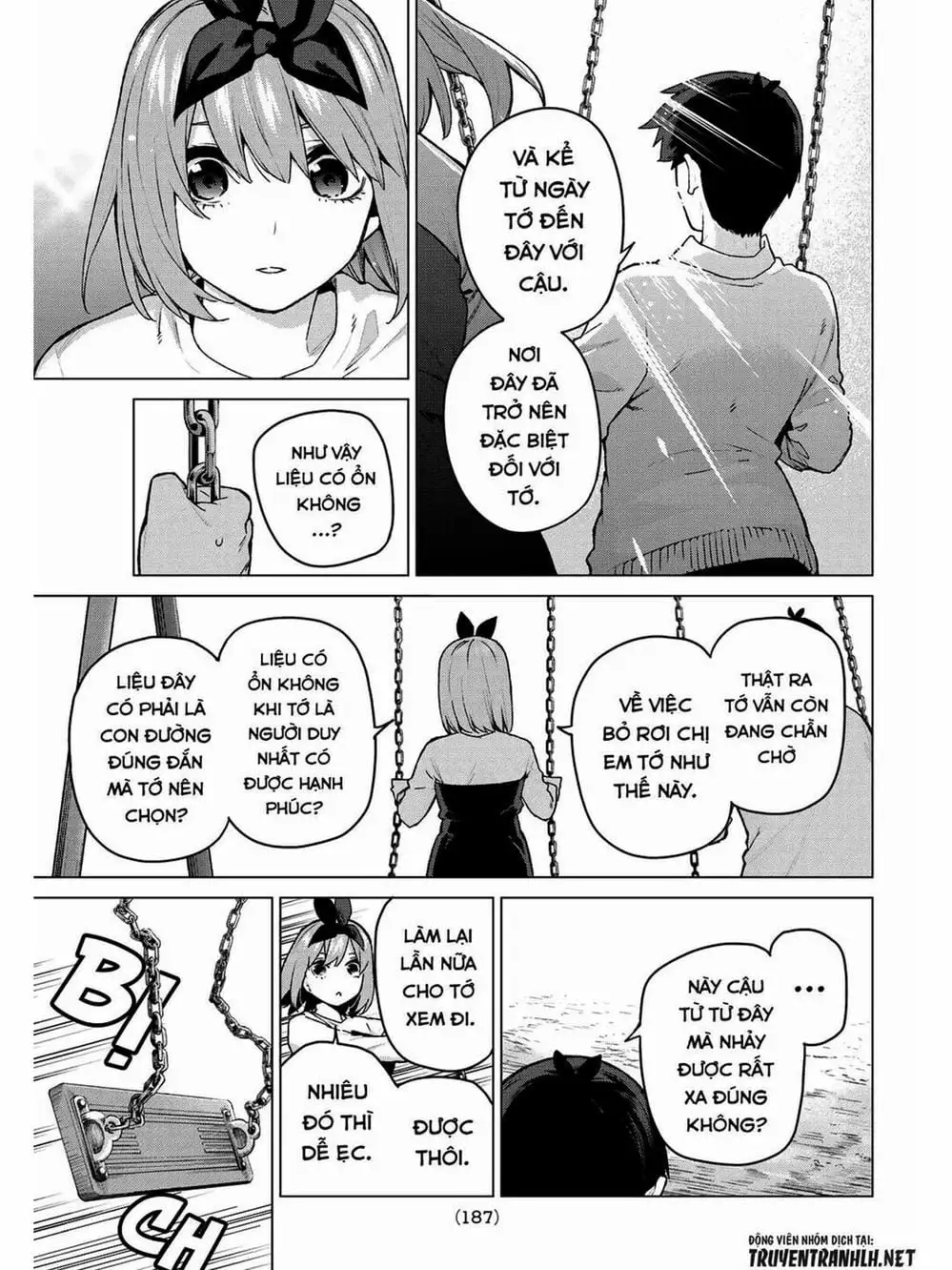 Truyện Tranh Nhà Có 5 Nàng Dâu - Gotoubun No Hanayome trang 6