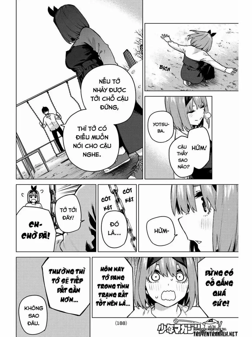 Truyện Tranh Nhà Có 5 Nàng Dâu - Gotoubun No Hanayome trang 6