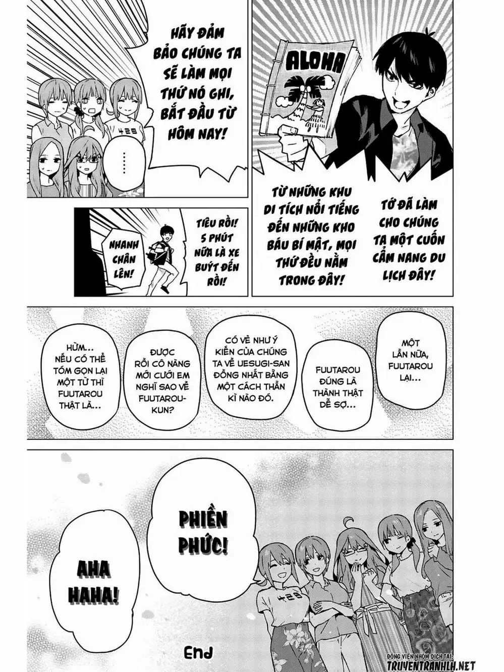 Truyện Tranh Nhà Có 5 Nàng Dâu - Gotoubun No Hanayome trang 6