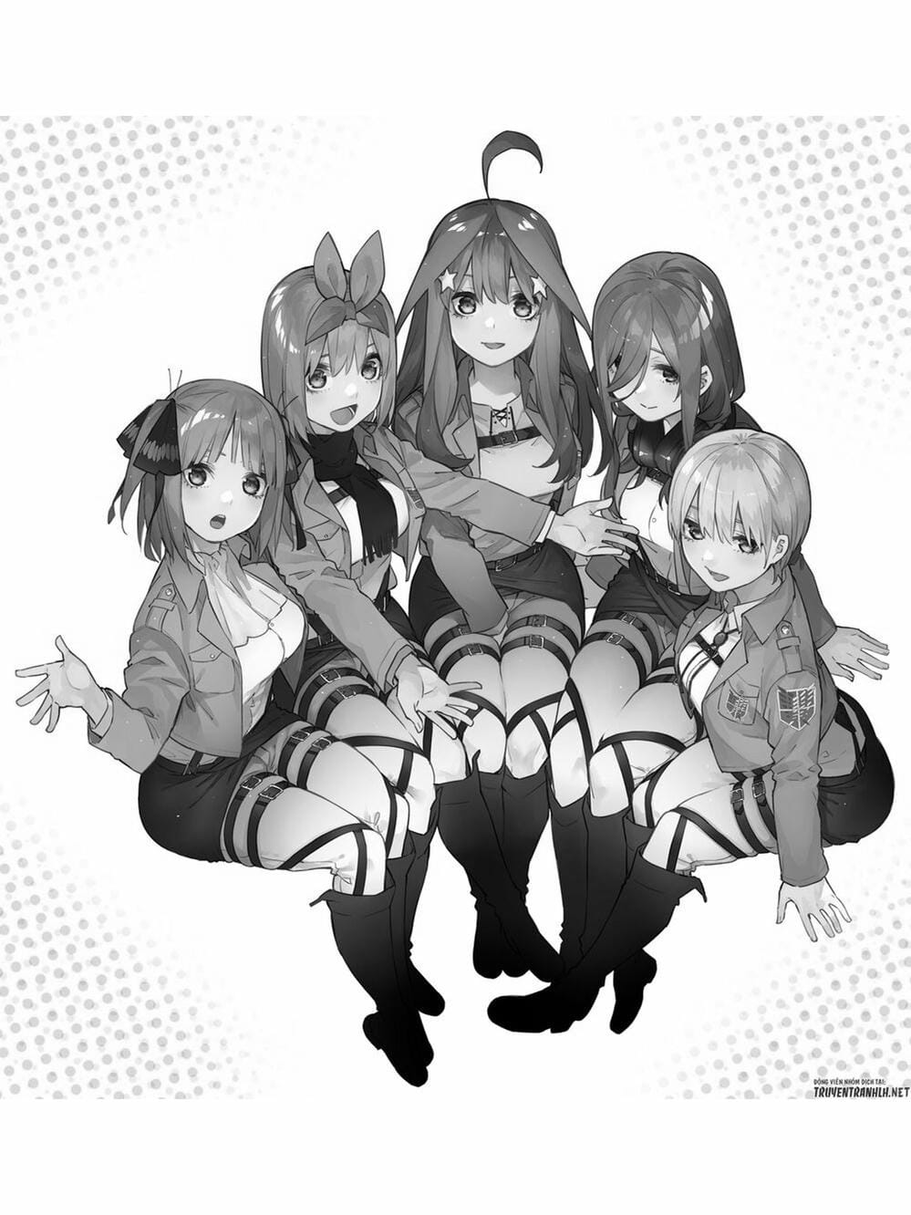 Truyện Tranh Nhà Có 5 Nàng Dâu - Gotoubun No Hanayome trang 6