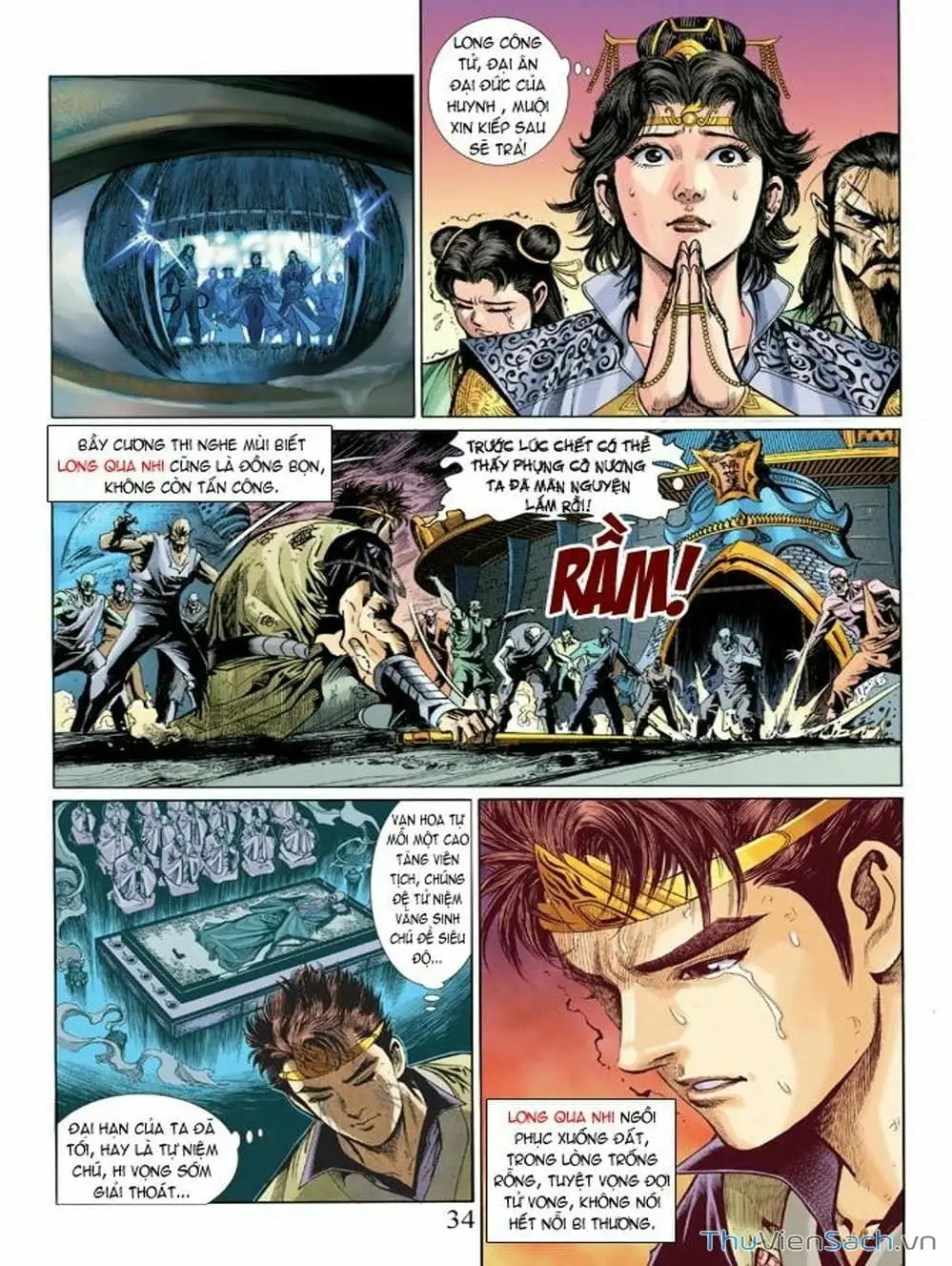 Truyện Tranh Thiên Tử Truyền Kỳ: Như Lai Thần Chưởng trang 2