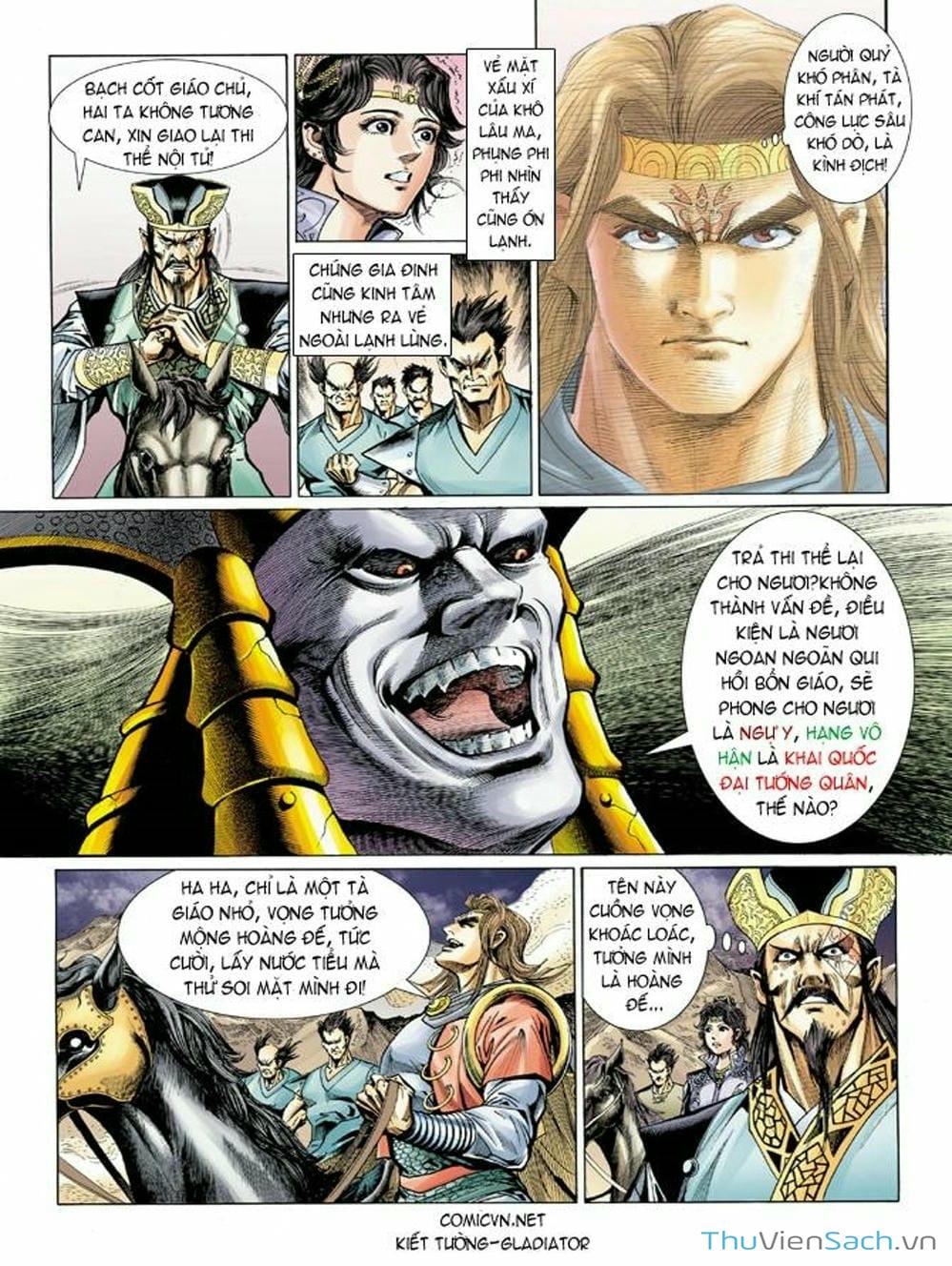 Truyện Tranh Thiên Tử Truyền Kỳ: Như Lai Thần Chưởng trang 2