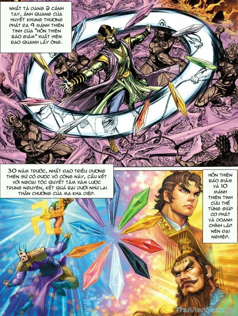 Truyện Tranh Thiên Tử Truyền Kỳ: Như Lai Thần Chưởng trang 2