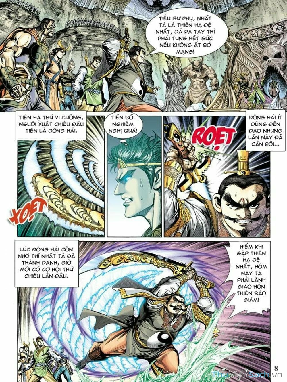 Truyện Tranh Thiên Tử Truyền Kỳ: Như Lai Thần Chưởng trang 2
