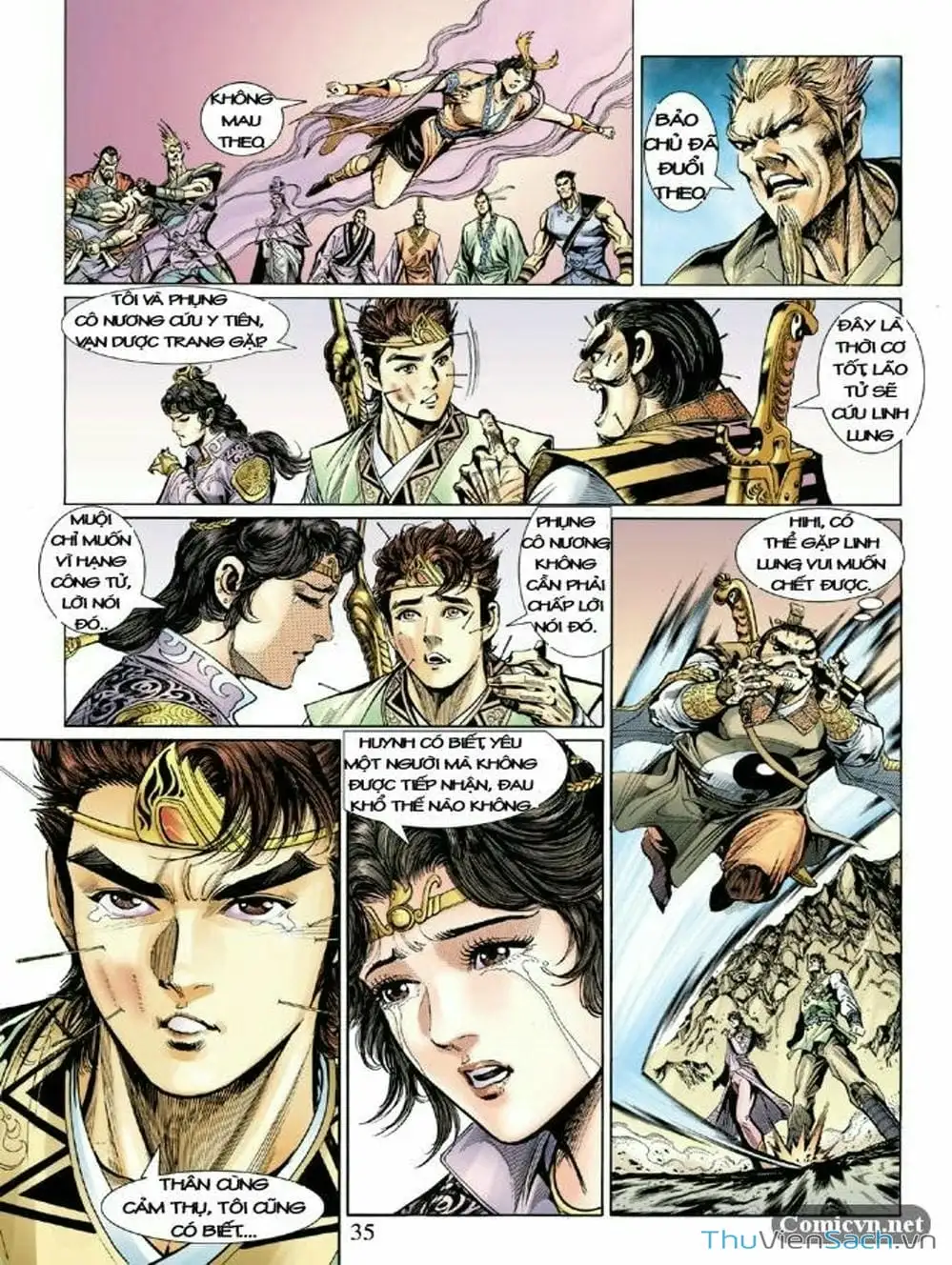 Truyện Tranh Thiên Tử Truyền Kỳ: Như Lai Thần Chưởng trang 2