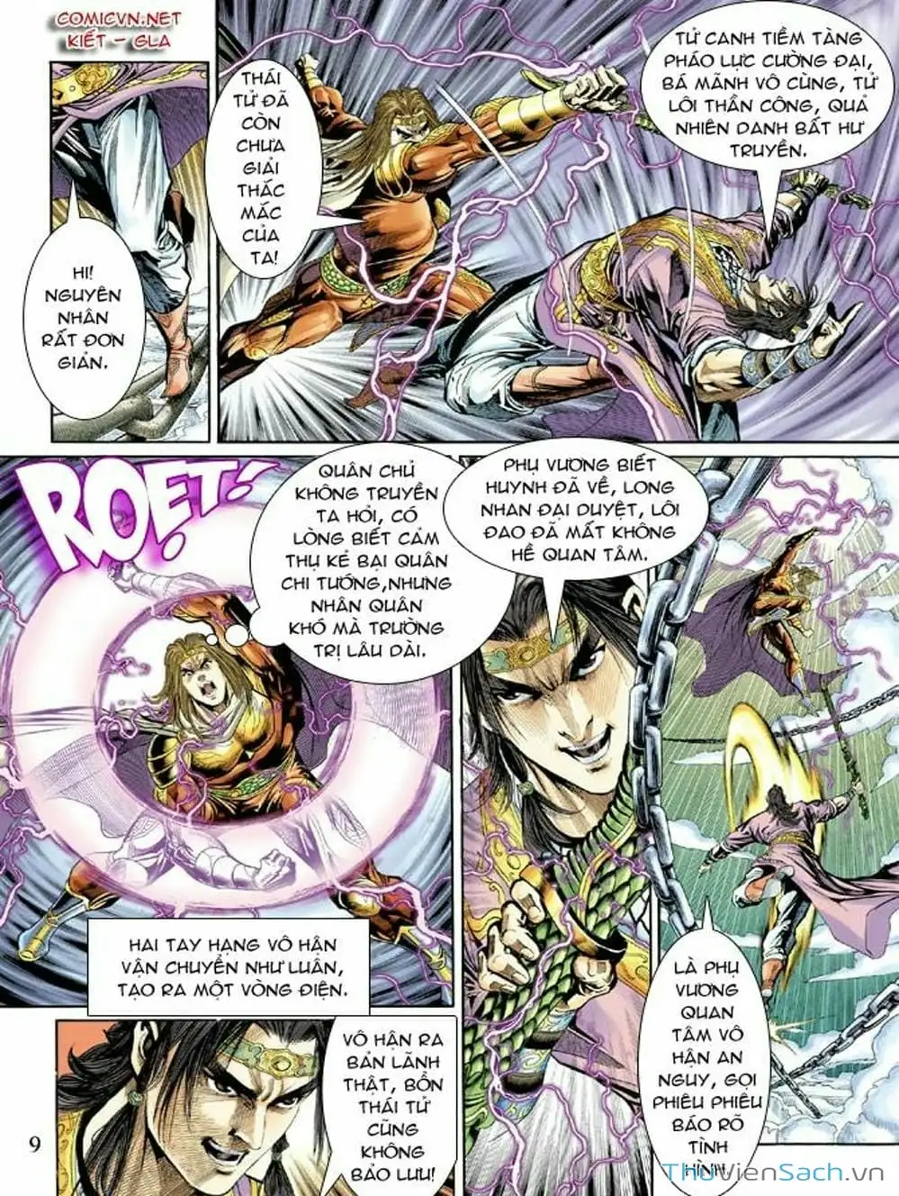 Truyện Tranh Thiên Tử Truyền Kỳ: Như Lai Thần Chưởng trang 2