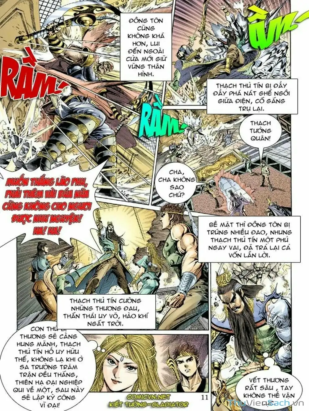 Truyện Tranh Thiên Tử Truyền Kỳ: Như Lai Thần Chưởng trang 2