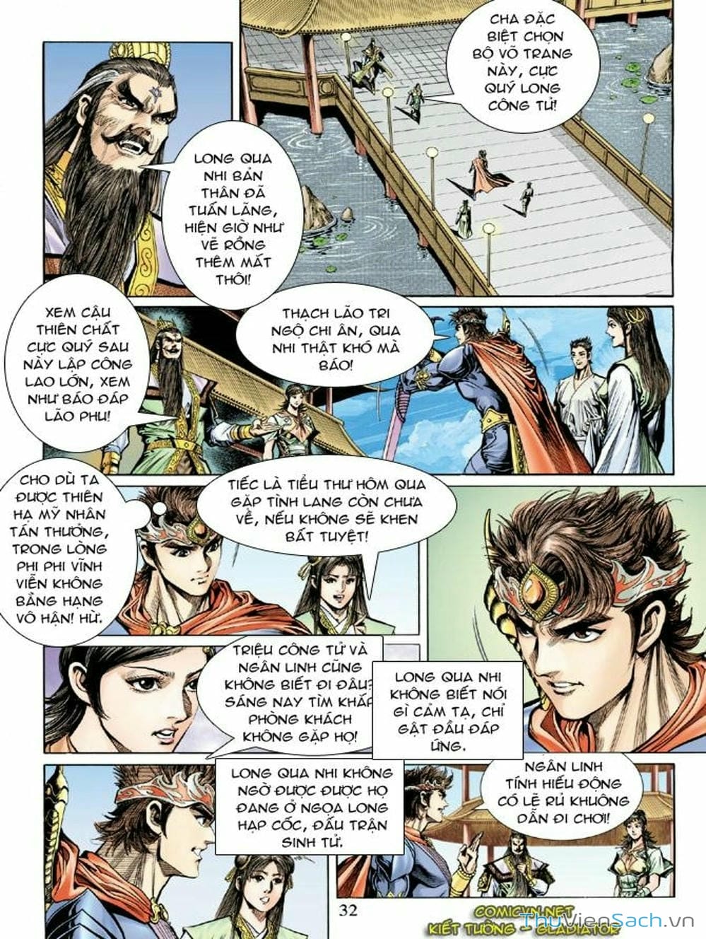 Truyện Tranh Thiên Tử Truyền Kỳ: Như Lai Thần Chưởng trang 2