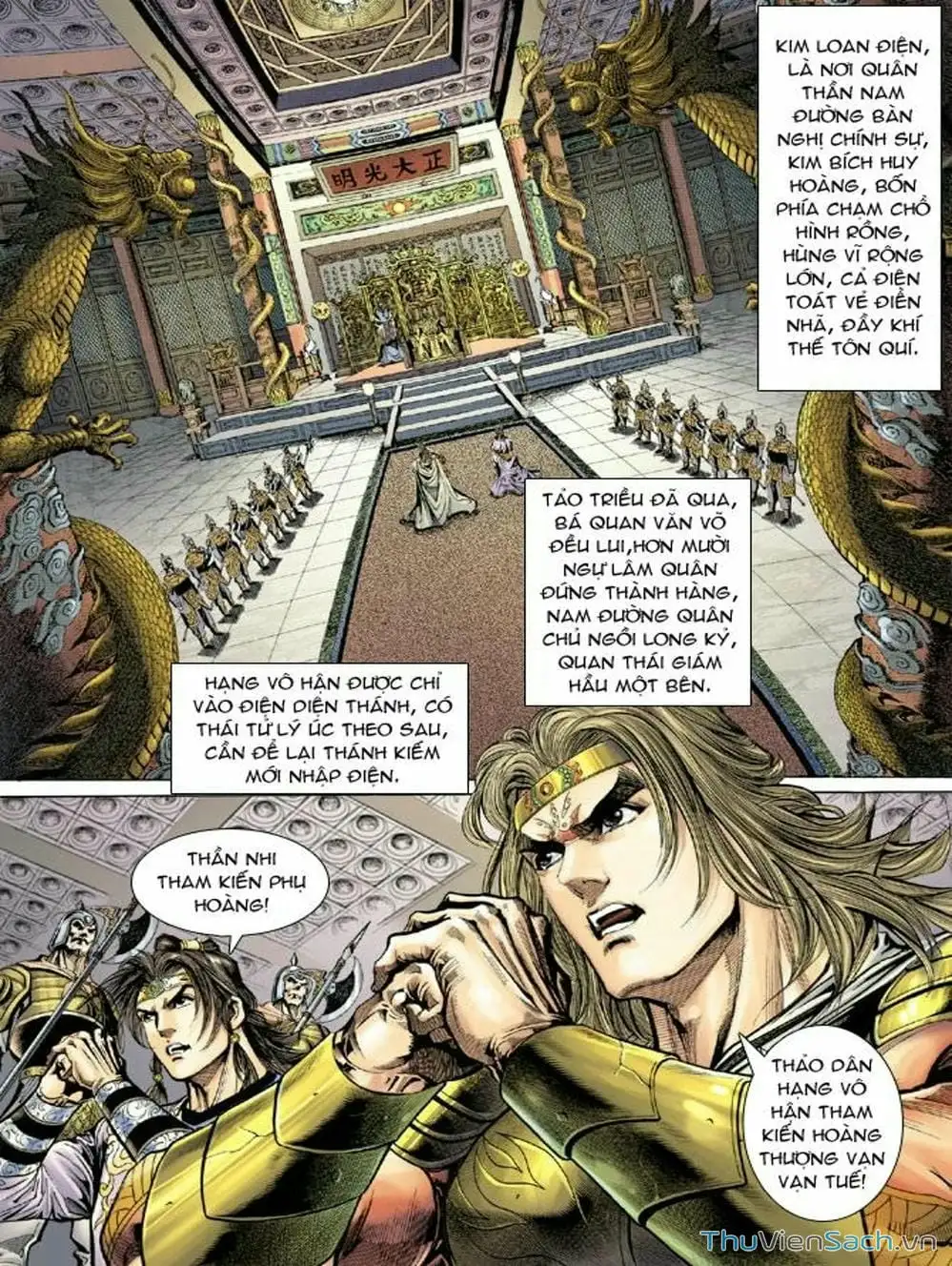 Truyện Tranh Thiên Tử Truyền Kỳ: Như Lai Thần Chưởng trang 2