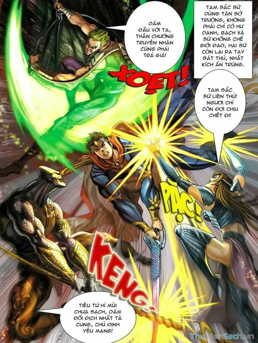 Truyện Tranh Thiên Tử Truyền Kỳ: Như Lai Thần Chưởng trang 2