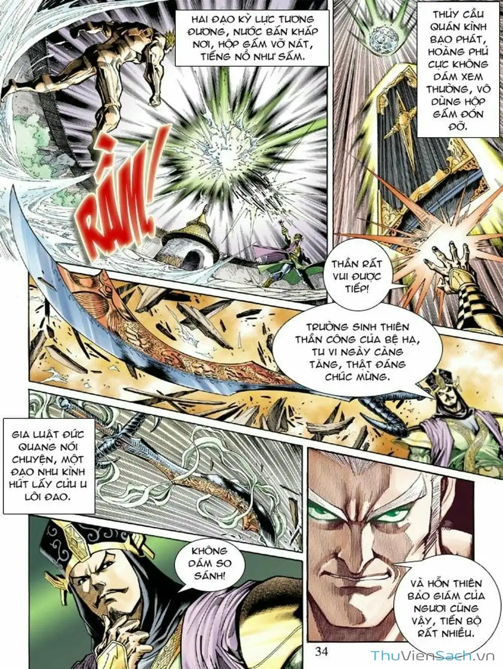 Truyện Tranh Thiên Tử Truyền Kỳ: Như Lai Thần Chưởng trang 2
