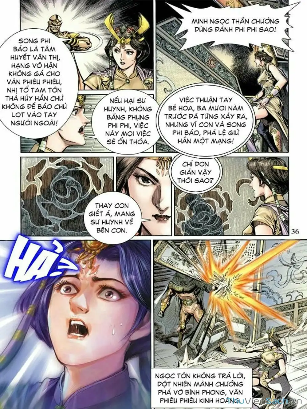 Truyện Tranh Thiên Tử Truyền Kỳ: Như Lai Thần Chưởng trang 2