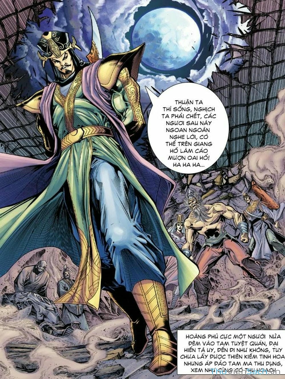 Truyện Tranh Thiên Tử Truyền Kỳ: Như Lai Thần Chưởng trang 2