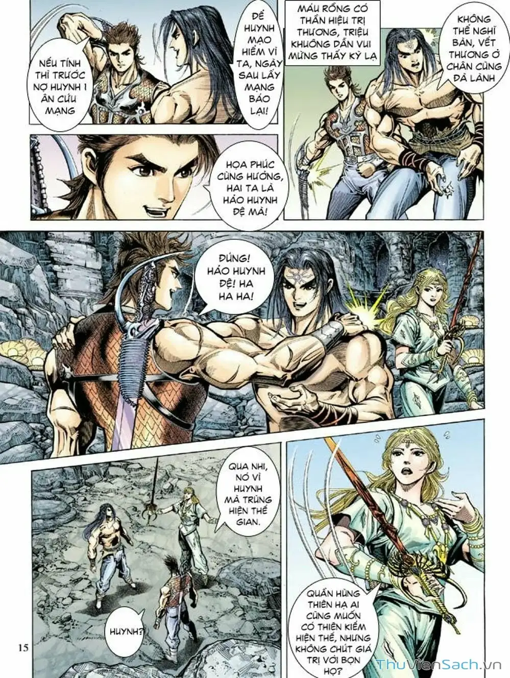 Truyện Tranh Thiên Tử Truyền Kỳ: Như Lai Thần Chưởng trang 2