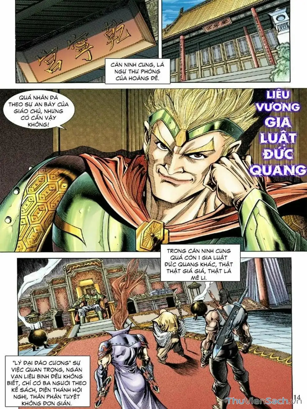 Truyện Tranh Thiên Tử Truyền Kỳ: Như Lai Thần Chưởng trang 2