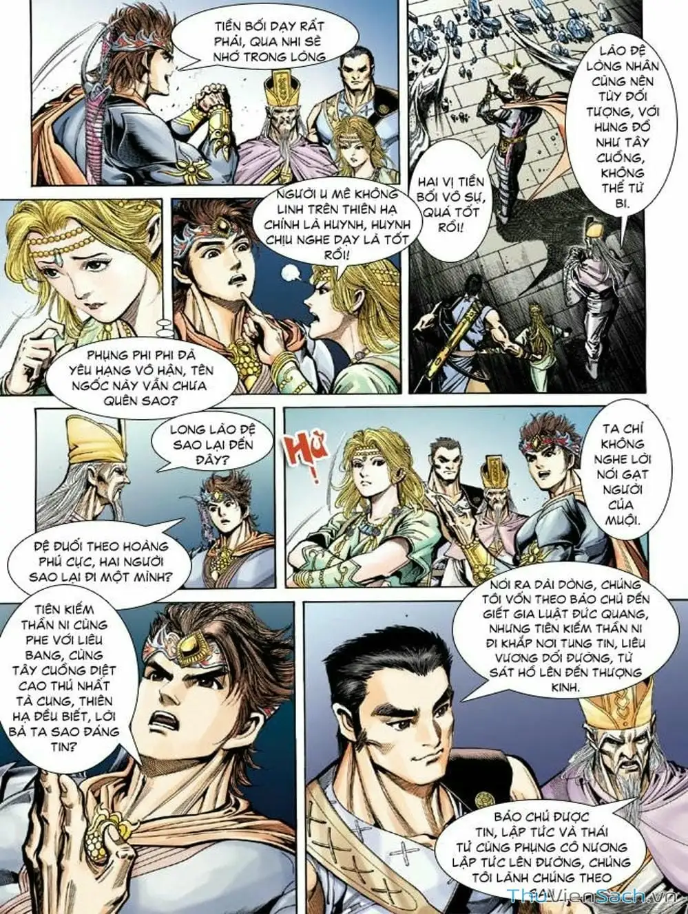 Truyện Tranh Thiên Tử Truyền Kỳ: Như Lai Thần Chưởng trang 2