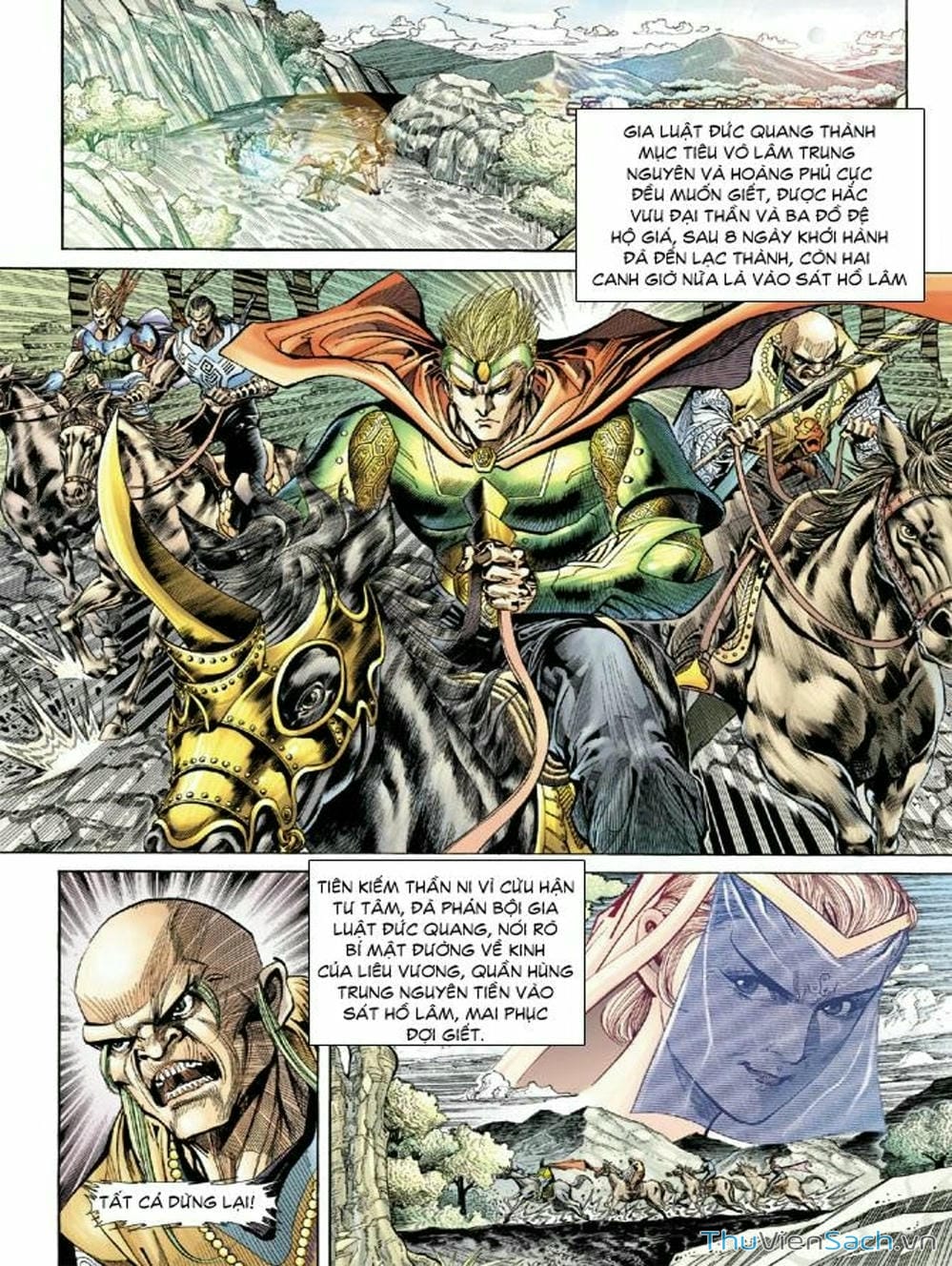 Truyện Tranh Thiên Tử Truyền Kỳ: Như Lai Thần Chưởng trang 2