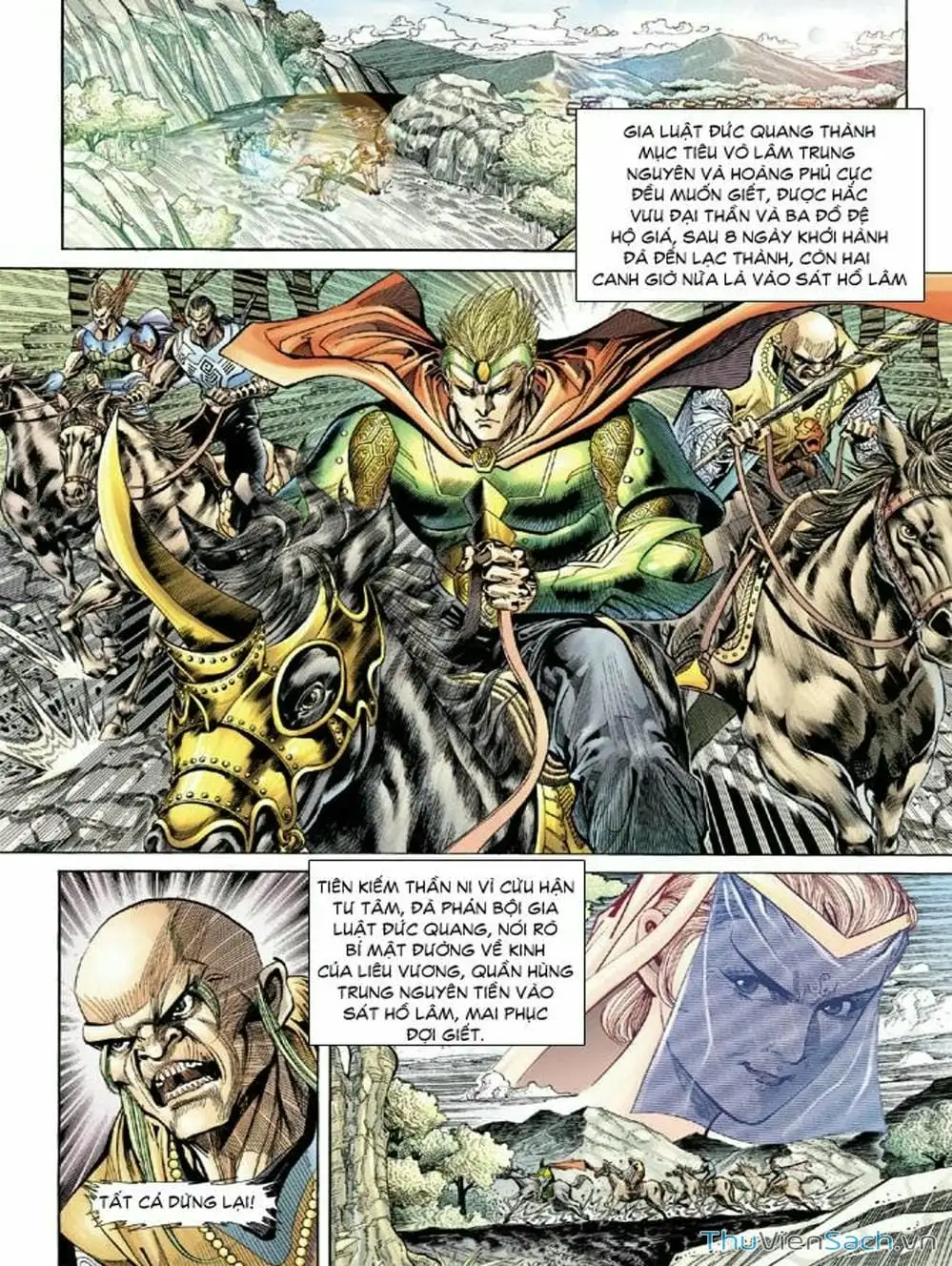 Truyện Tranh Thiên Tử Truyền Kỳ: Như Lai Thần Chưởng trang 2