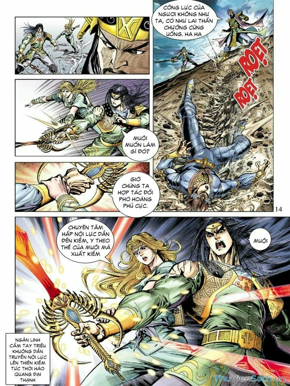 Truyện Tranh Thiên Tử Truyền Kỳ: Như Lai Thần Chưởng trang 2