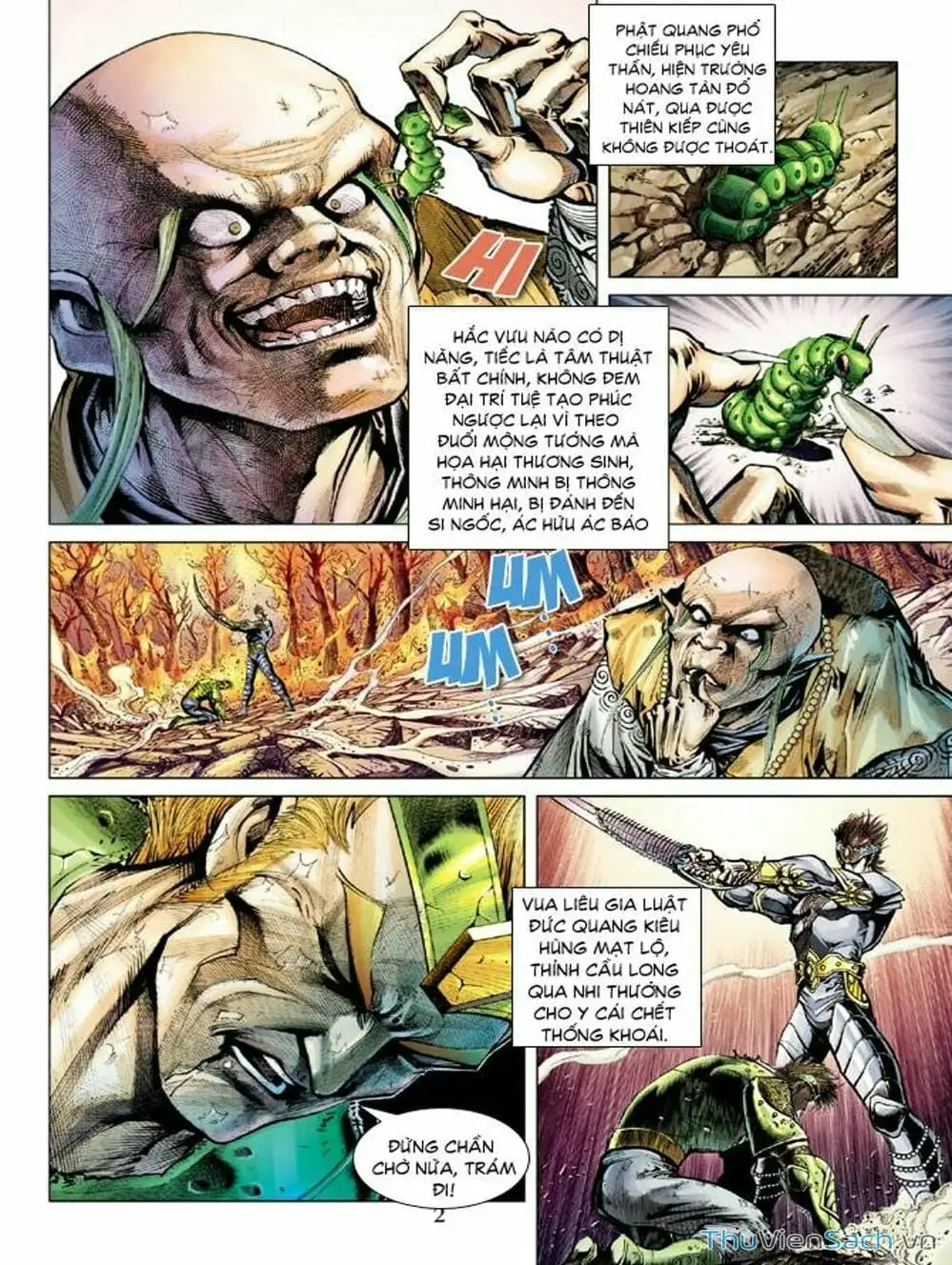 Truyện Tranh Thiên Tử Truyền Kỳ: Như Lai Thần Chưởng trang 2