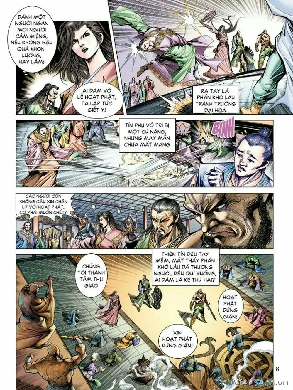 Truyện Tranh Thiên Tử Truyền Kỳ: Như Lai Thần Chưởng trang 2