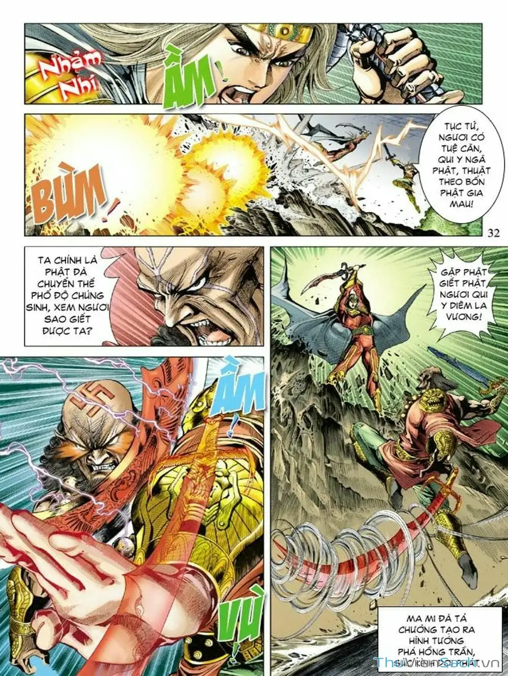 Truyện Tranh Thiên Tử Truyền Kỳ: Như Lai Thần Chưởng trang 2