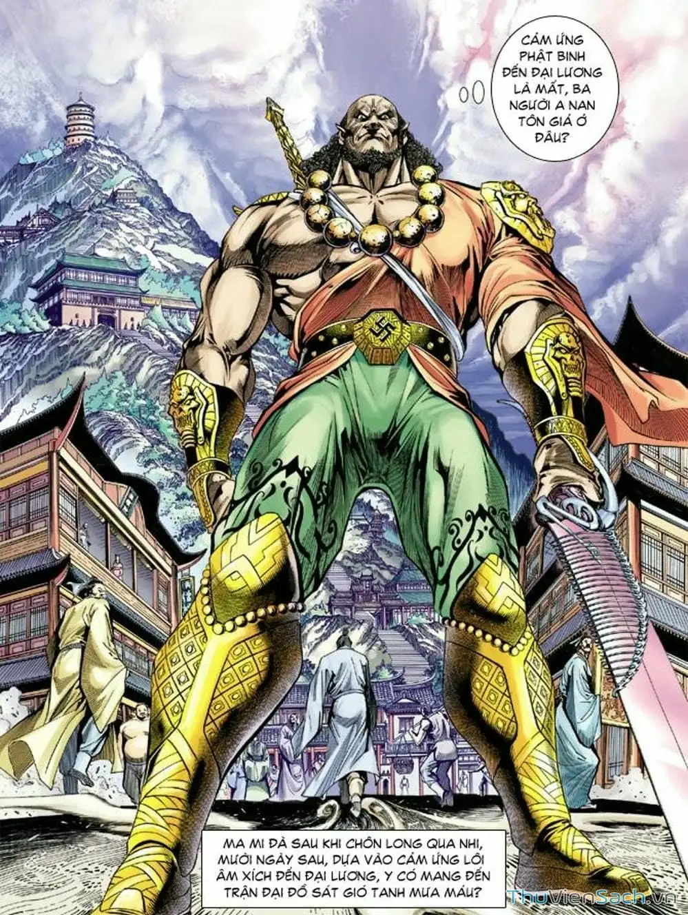 Truyện Tranh Thiên Tử Truyền Kỳ: Như Lai Thần Chưởng trang 2