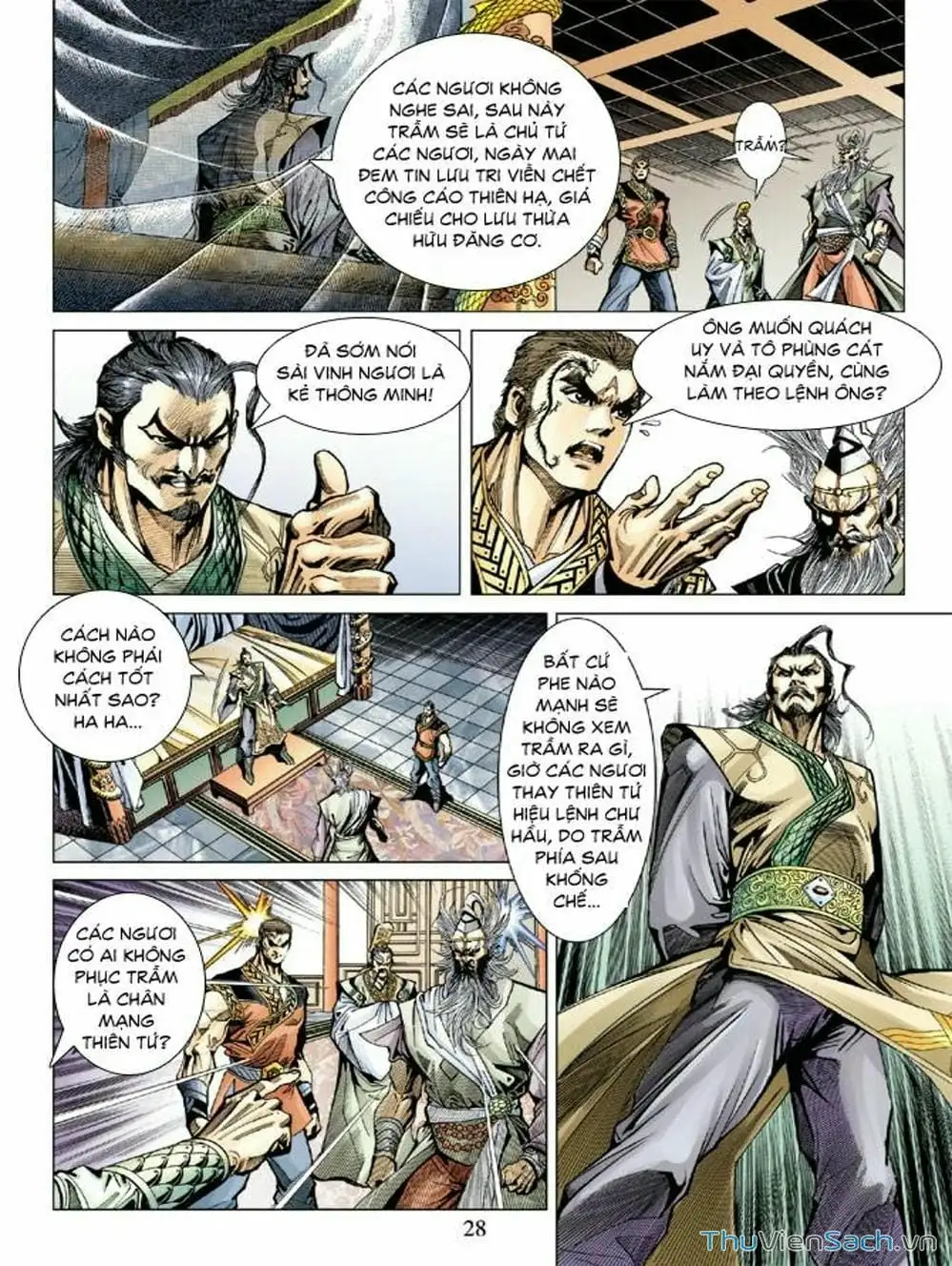 Truyện Tranh Thiên Tử Truyền Kỳ: Như Lai Thần Chưởng trang 2