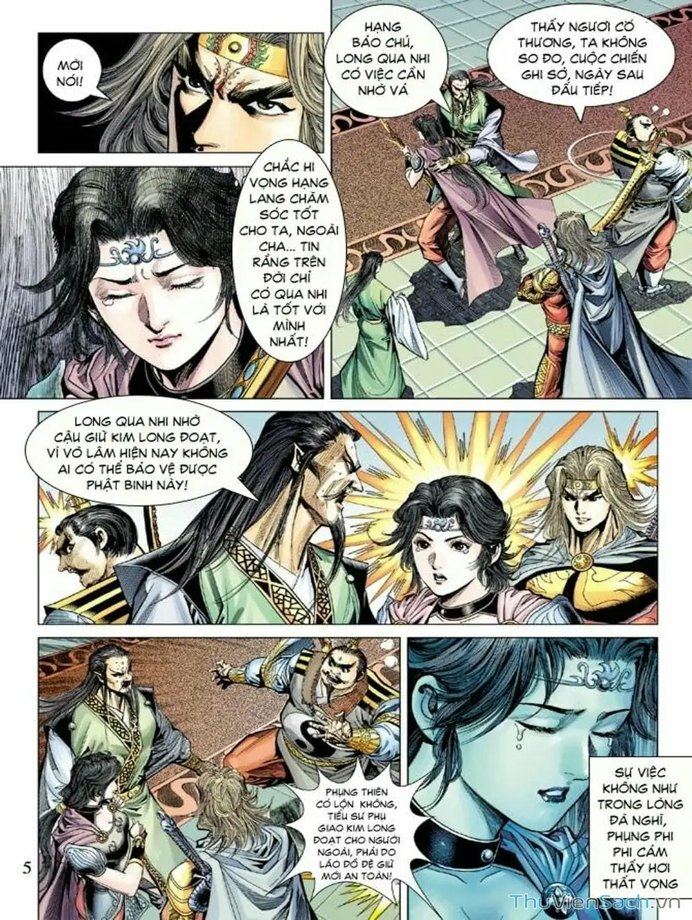 Truyện Tranh Thiên Tử Truyền Kỳ: Như Lai Thần Chưởng trang 2