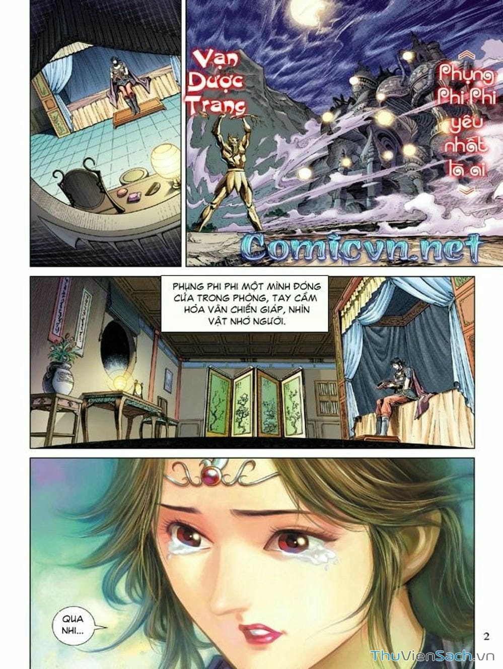 Truyện Tranh Thiên Tử Truyền Kỳ: Như Lai Thần Chưởng trang 2