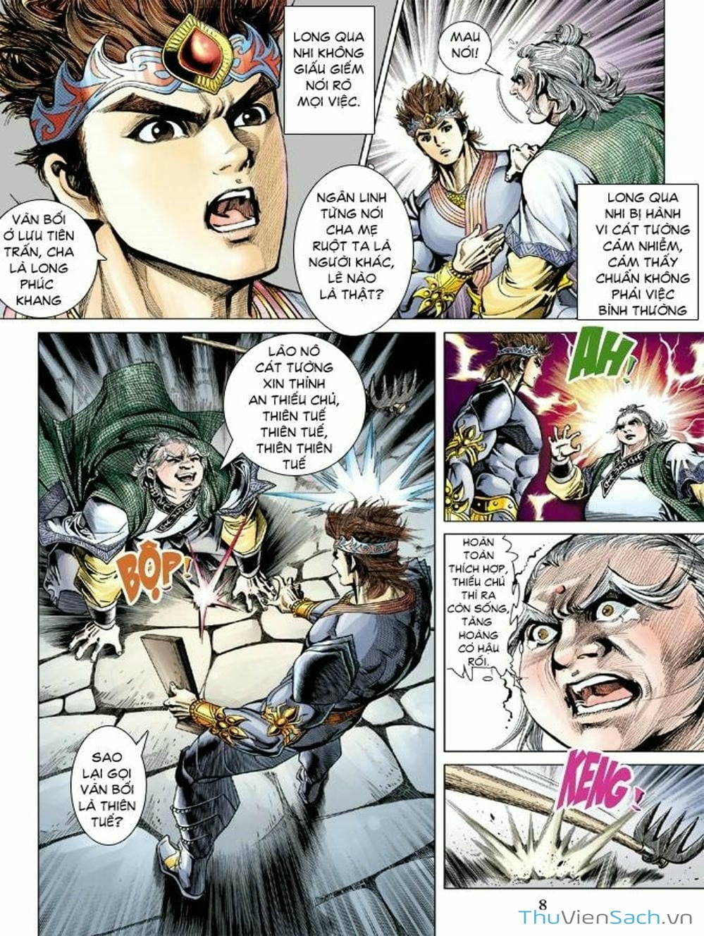 Truyện Tranh Thiên Tử Truyền Kỳ: Như Lai Thần Chưởng trang 2