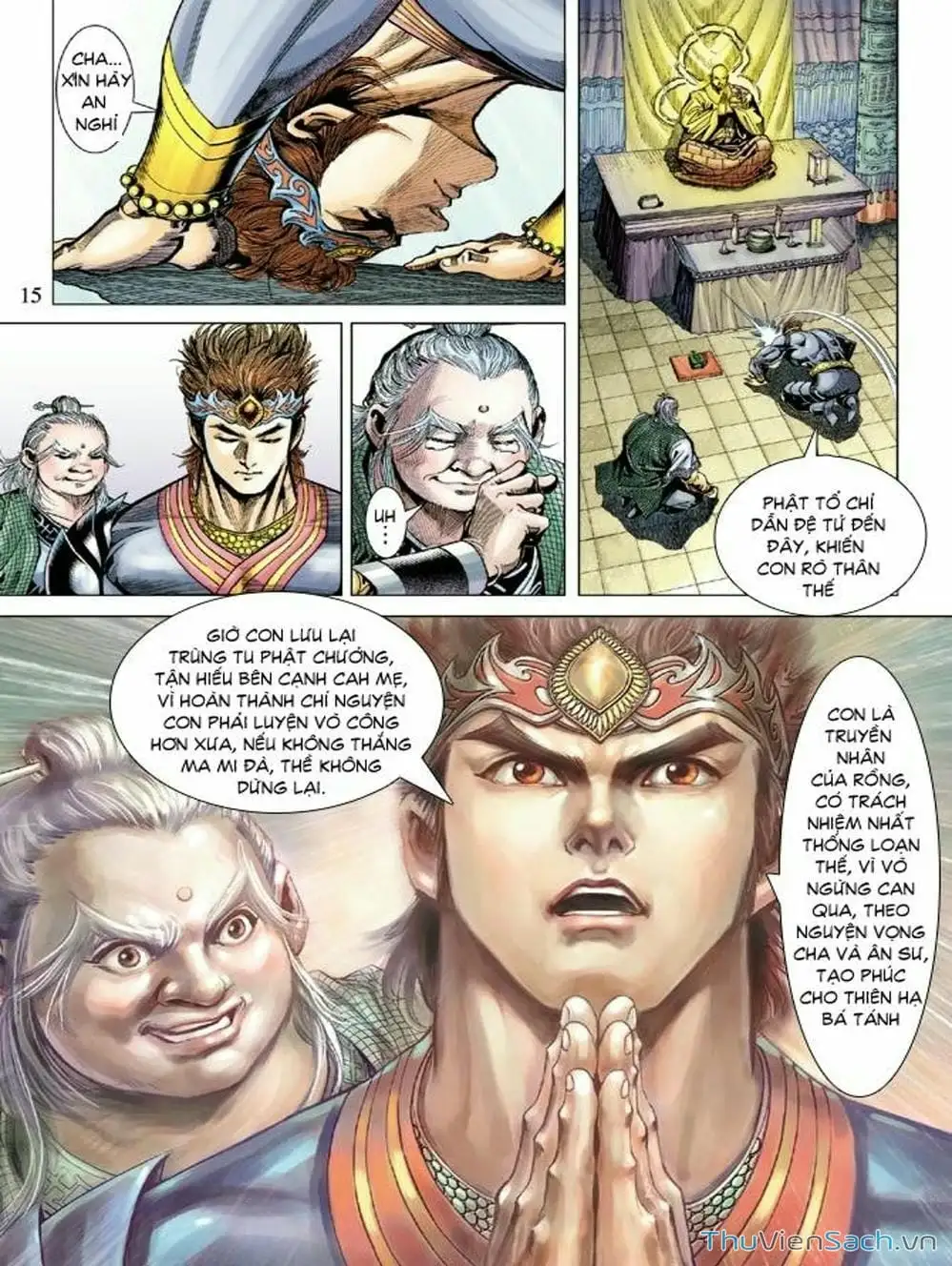 Truyện Tranh Thiên Tử Truyền Kỳ: Như Lai Thần Chưởng trang 2