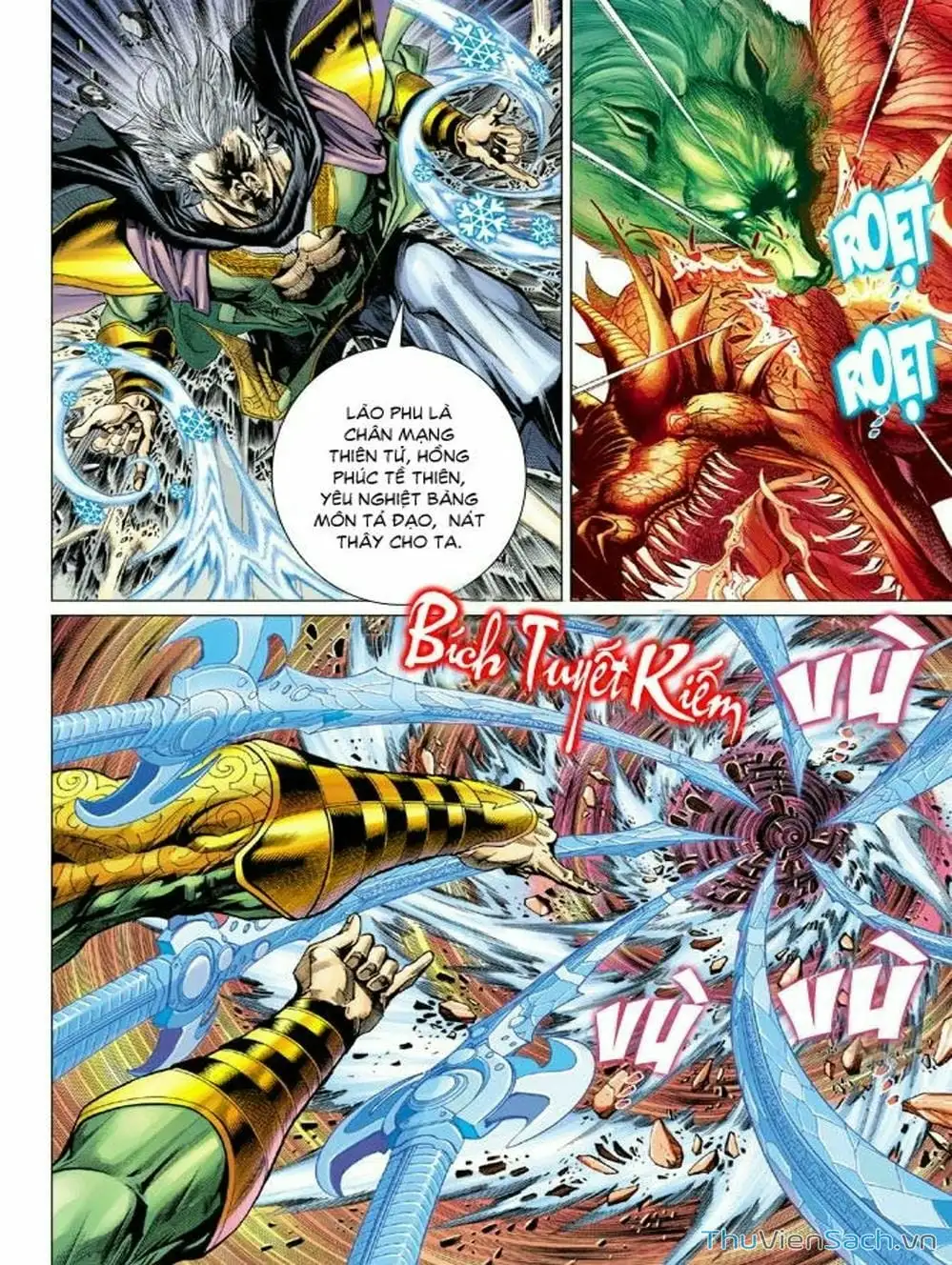 Truyện Tranh Thiên Tử Truyền Kỳ: Như Lai Thần Chưởng trang 2