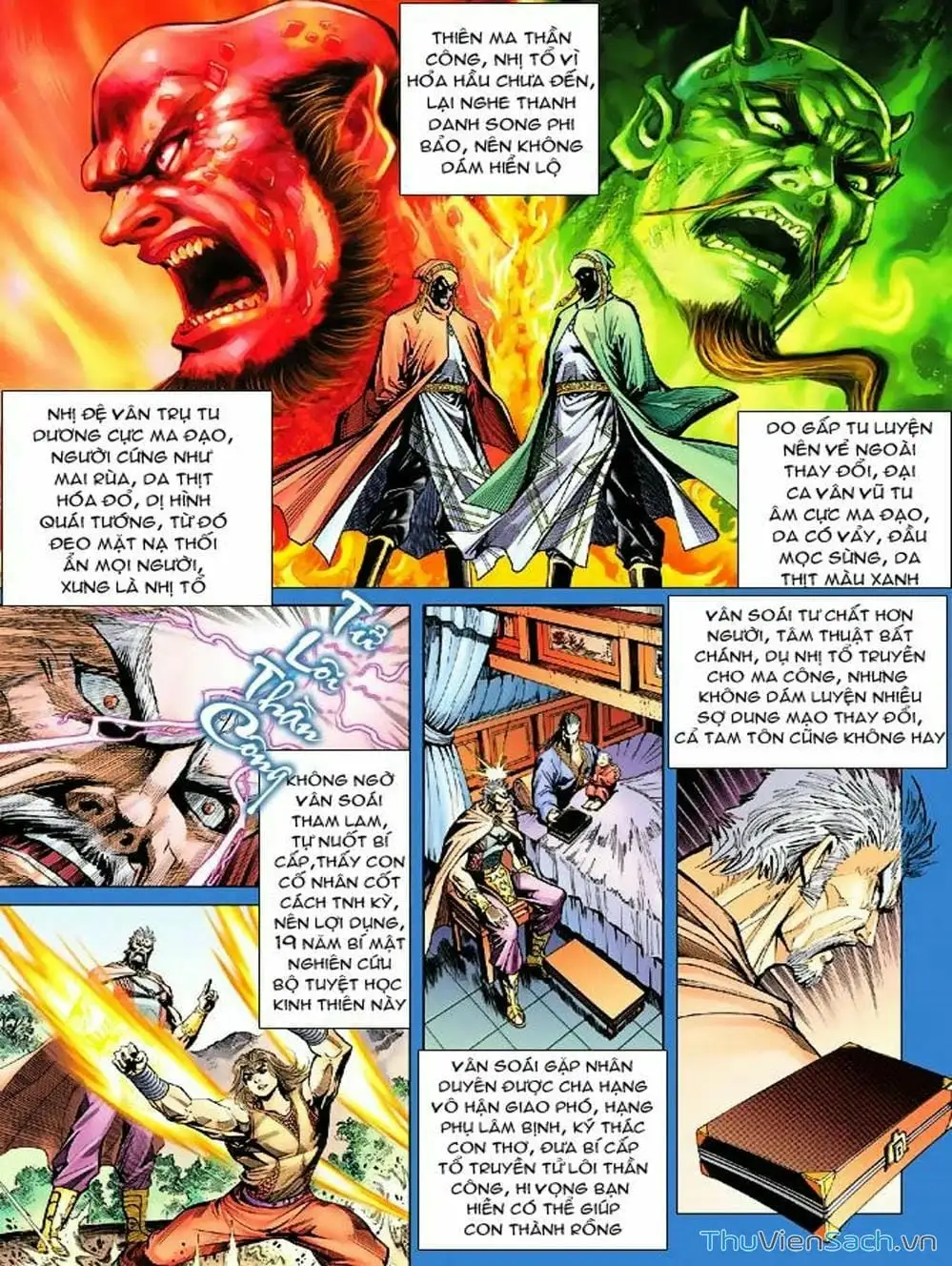 Truyện Tranh Thiên Tử Truyền Kỳ: Như Lai Thần Chưởng trang 2