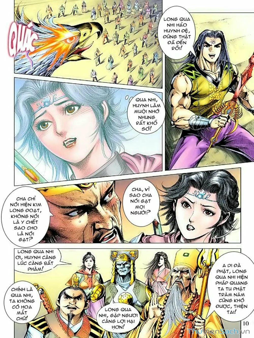 Truyện Tranh Thiên Tử Truyền Kỳ: Như Lai Thần Chưởng trang 2