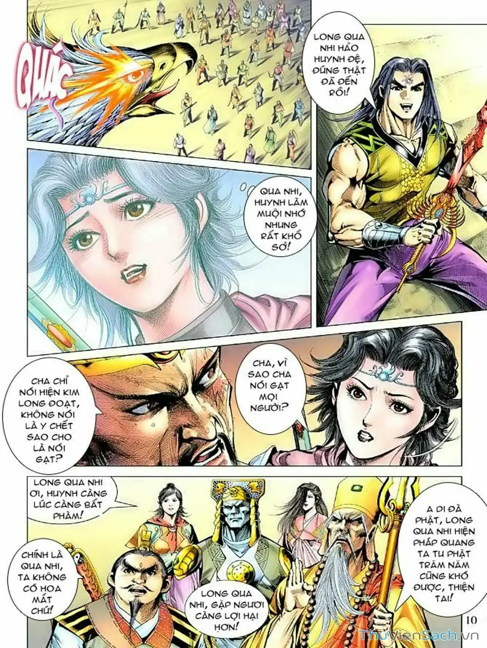 Truyện Tranh Thiên Tử Truyền Kỳ: Như Lai Thần Chưởng trang 2