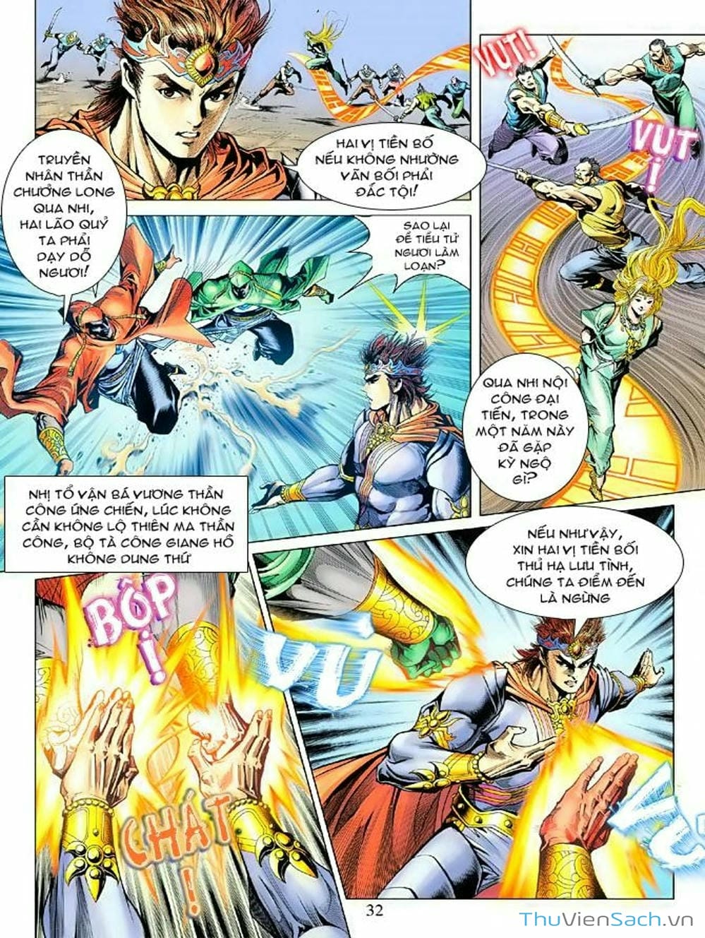 Truyện Tranh Thiên Tử Truyền Kỳ: Như Lai Thần Chưởng trang 2