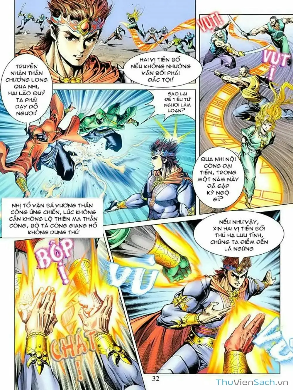 Truyện Tranh Thiên Tử Truyền Kỳ: Như Lai Thần Chưởng trang 2