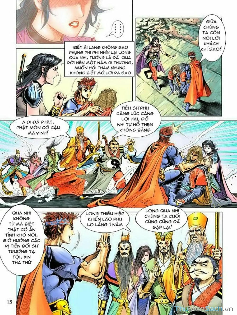 Truyện Tranh Thiên Tử Truyền Kỳ: Như Lai Thần Chưởng trang 2