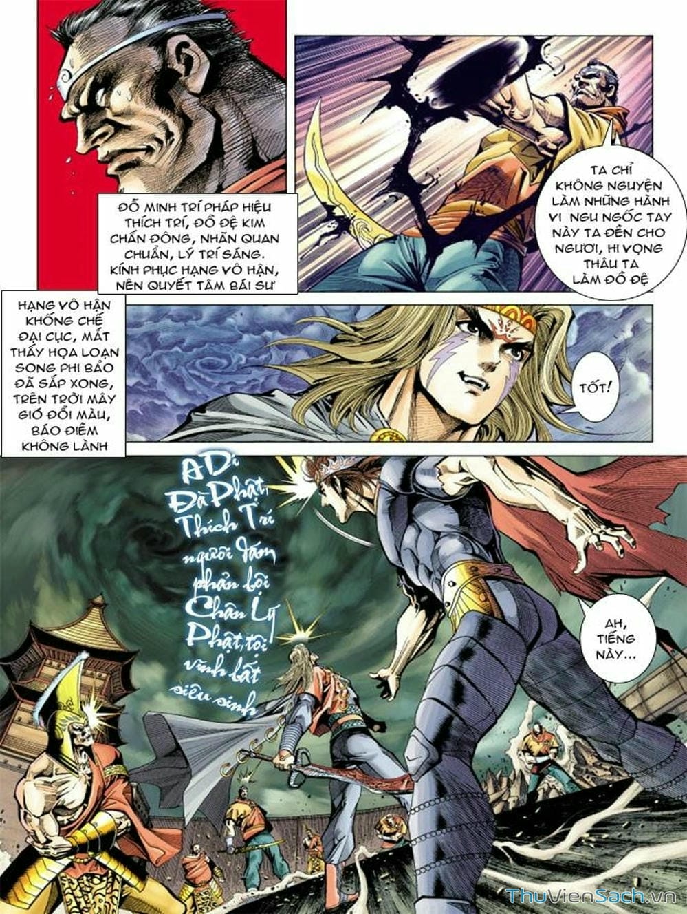 Truyện Tranh Thiên Tử Truyền Kỳ: Như Lai Thần Chưởng trang 2
