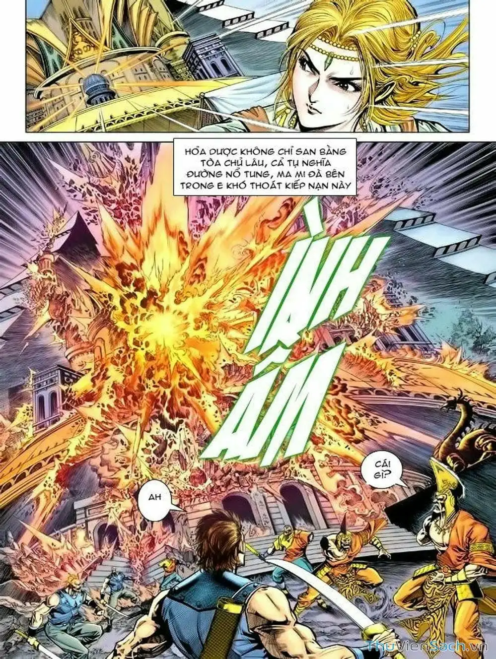 Truyện Tranh Thiên Tử Truyền Kỳ: Như Lai Thần Chưởng trang 2