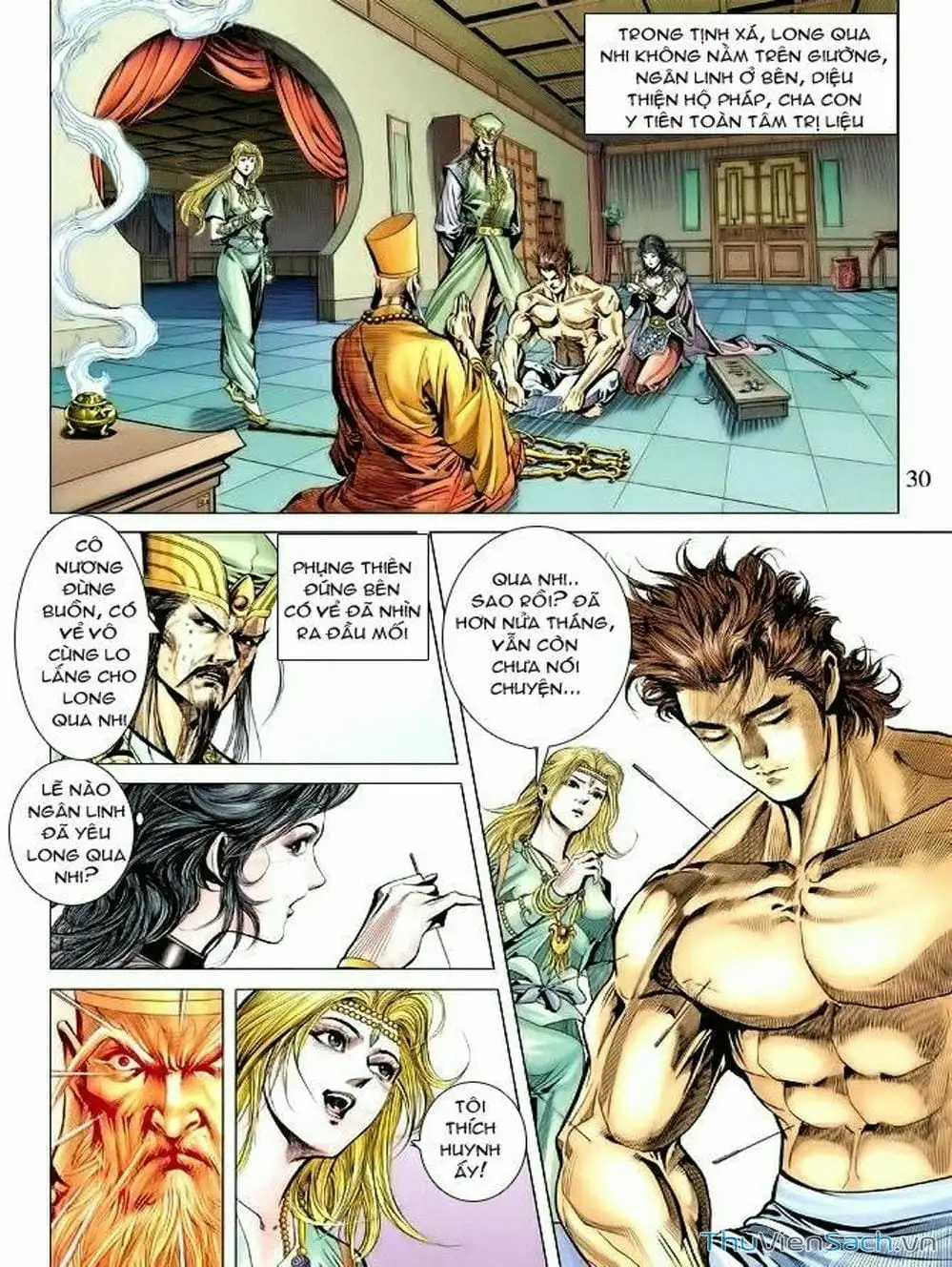 Truyện Tranh Thiên Tử Truyền Kỳ: Như Lai Thần Chưởng trang 2